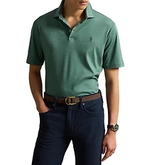 Polo Ralph Lauren Classic Fit Houndstooth Short Sleeve Polo Shirt