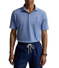 Polo Ralph Lauren Classic Fit Houndstooth Short Sleeve Polo Shirt