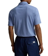 Polo Ralph Lauren Classic Fit Houndstooth Short Sleeve Polo Shirt