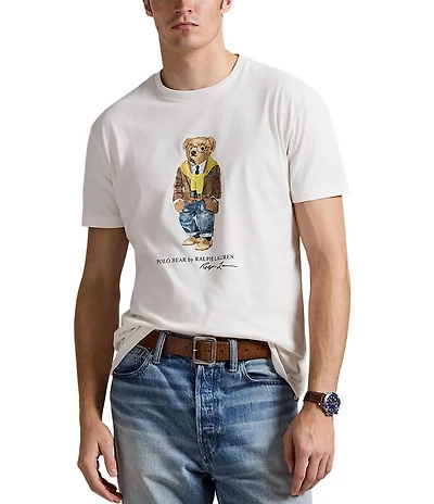 Polo Ralph Lauren Classic Fit Hudson Valley Polo Bear Short Sleeve T-Shirt