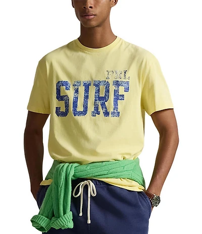 Polo Ralph Lauren Classic Fit Jersey Graphic Short Sleeve T-Shirt