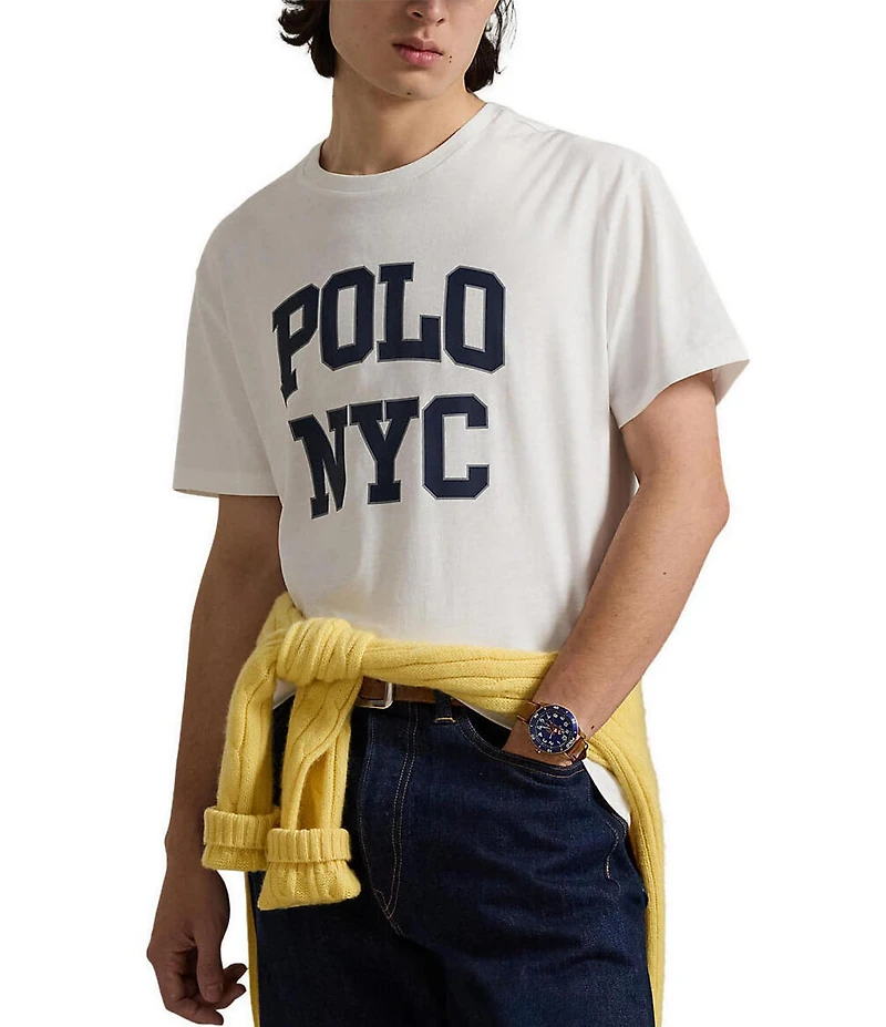 Polo Ralph Lauren Classic Fit Jersey Graphic Short Sleeve T-Shirt
