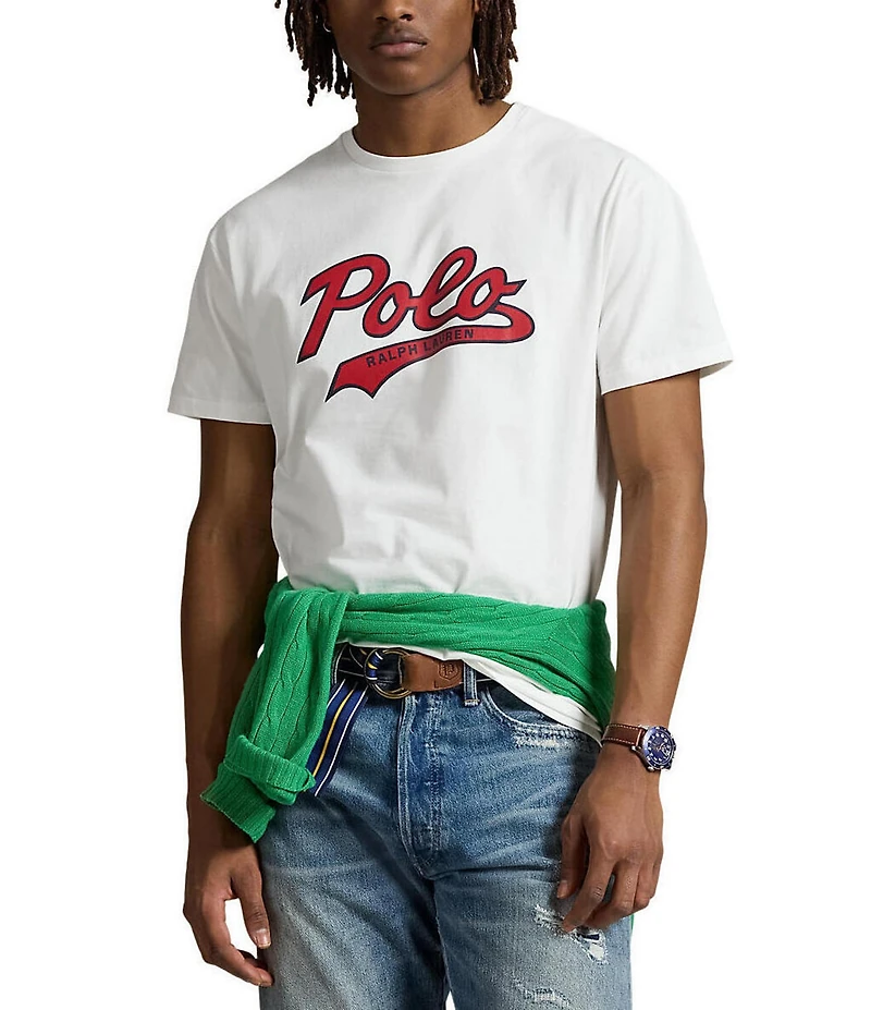 Polo Ralph Lauren Classic Fit Jersey Graphic Short Sleeve T-Shirt