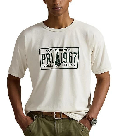 Polo Ralph Lauren Classic Fit Jersey Graphic Short Sleeve T-Shirt