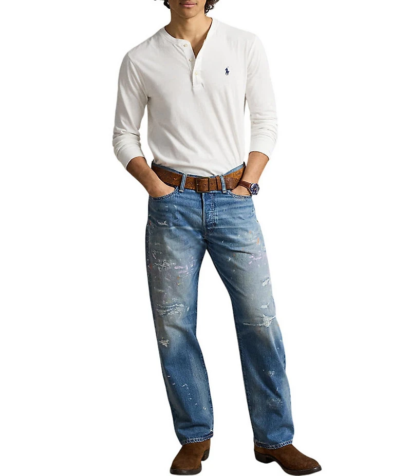 Polo Ralph Lauren Classic Fit Jersey Henley Shirt