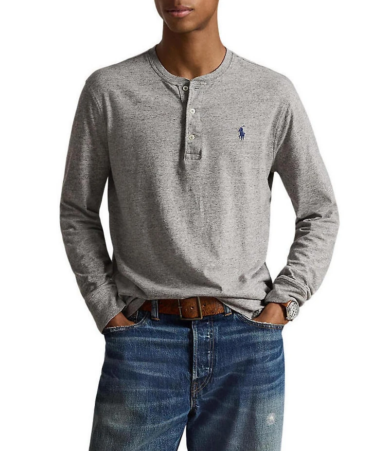 Polo Ralph Lauren Classic Fit Jersey Henley Shirt