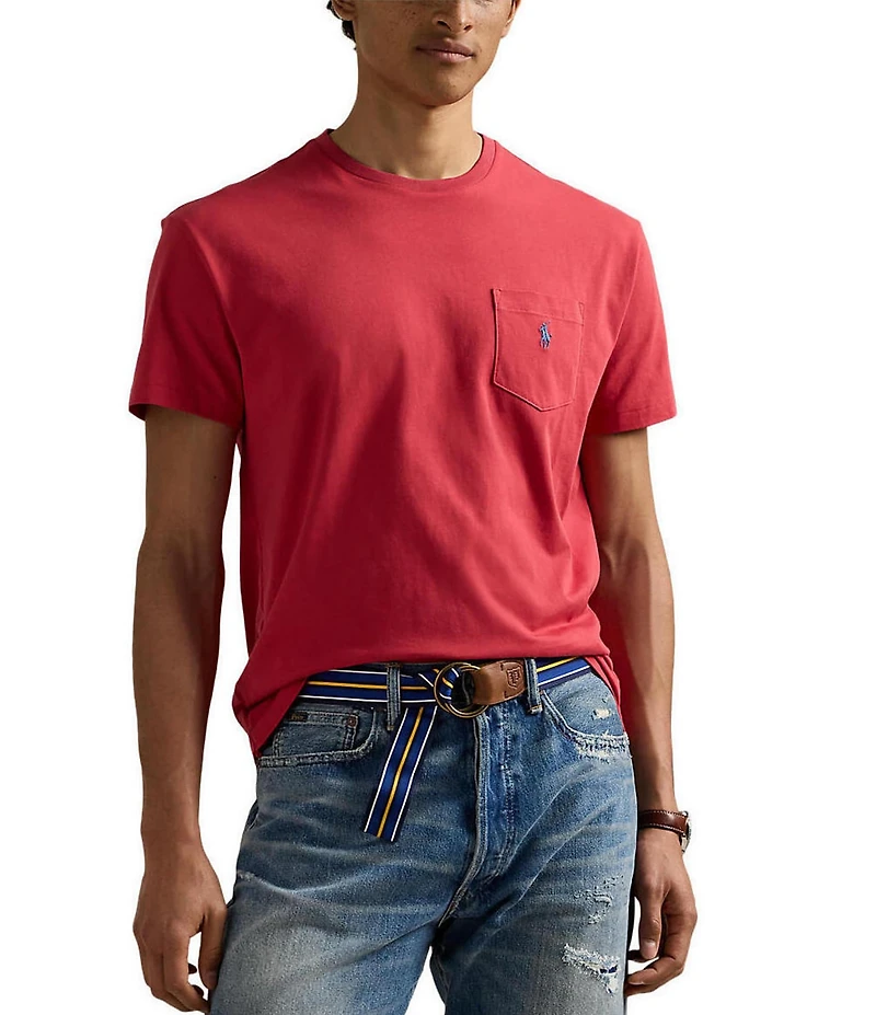Polo Ralph Lauren Classic Fit Jersey Short Sleeve Pocket T-Shirt