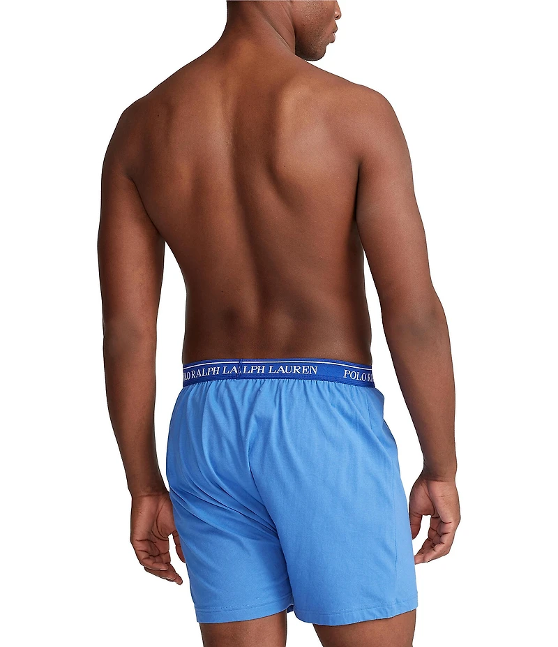 Polo Ralph Lauren Classic Fit Knit Jersey Cotton Boxer 3-Pack
