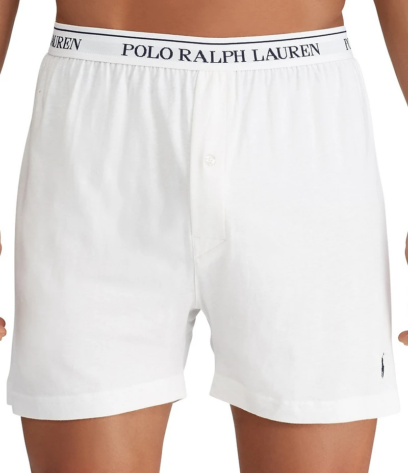Polo Ralph Lauren Classic Fit Knit Jersey Cotton Boxer 3-Pack