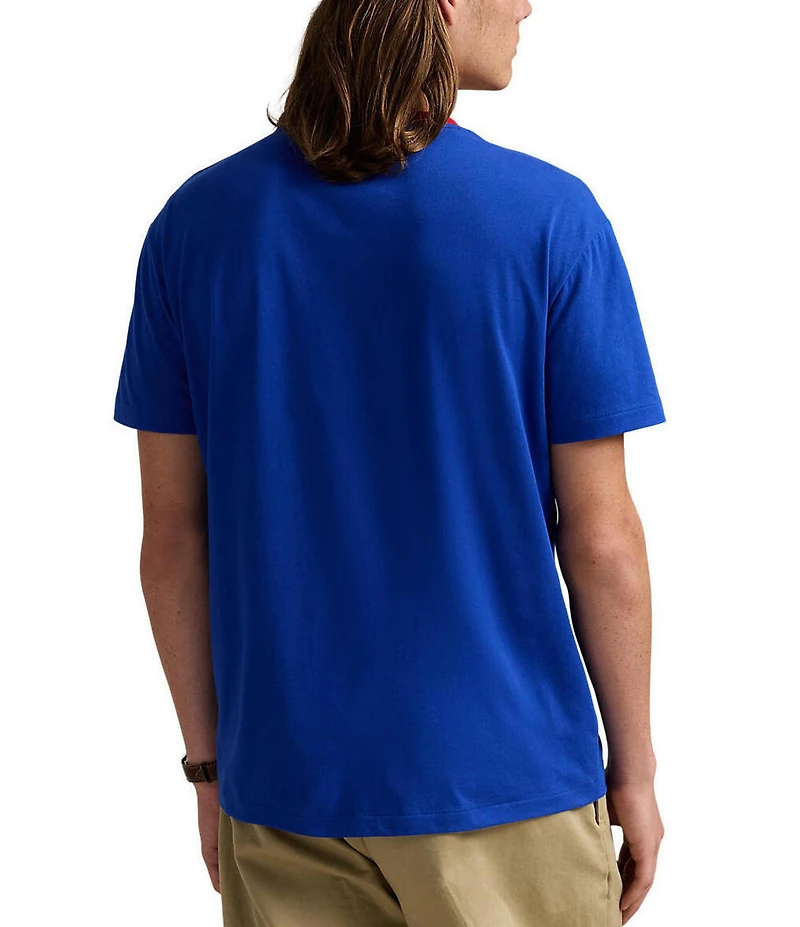 Polo Ralph Lauren Classic Fit Letterman-Logo Short Sleeve T-Shirt