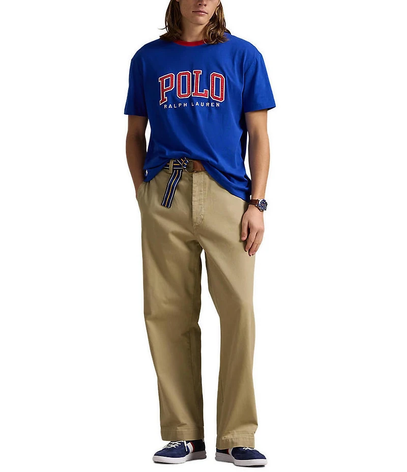 Polo Ralph Lauren Classic Fit Letterman-Logo Short Sleeve T-Shirt
