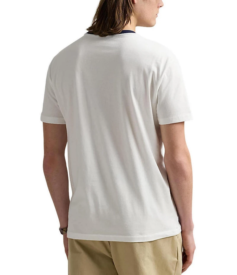 Polo Ralph Lauren Classic Fit Letterman-Logo Short Sleeve T-Shirt