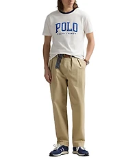 Polo Ralph Lauren Classic Fit Letterman-Logo Short Sleeve T-Shirt