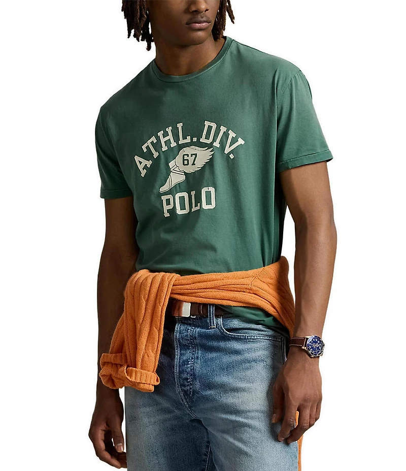 Polo Ralph Lauren Classic Fit Logo Jersey Short Sleeve Graphic T-Shirt
