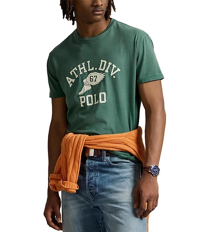 Polo Ralph Lauren Classic Fit Logo Jersey Short Sleeve Graphic T-Shirt