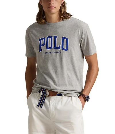 Polo Ralph Lauren Classic Fit Printed Logo Jersey Short Sleeve Graphic T-Shirt