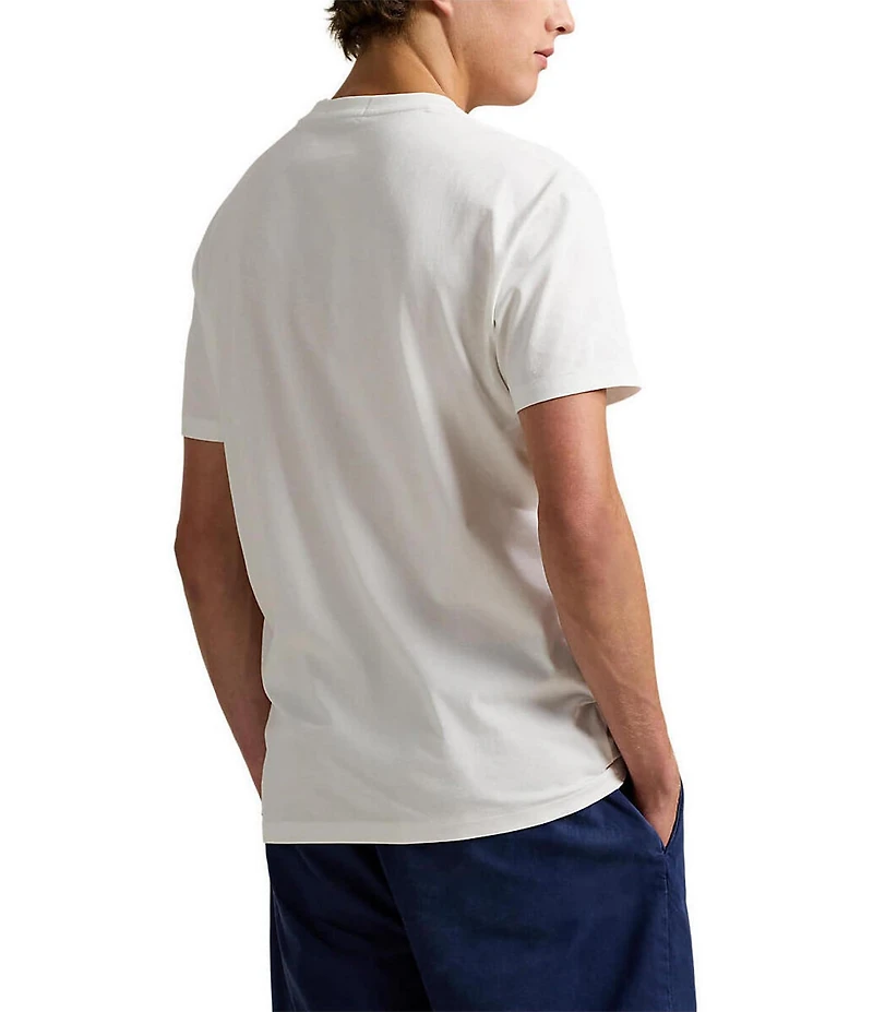 Polo Ralph Lauren Classic Fit Printed Logo Jersey Short Sleeve Graphic T-Shirt