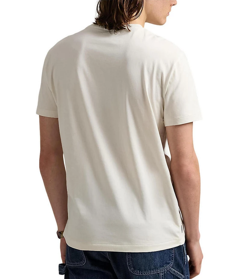 Polo Ralph Lauren Classic Fit Felt Logo Short Sleeve T-Shirt