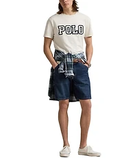 Polo Ralph Lauren Classic Fit Felt Logo Short Sleeve T-Shirt