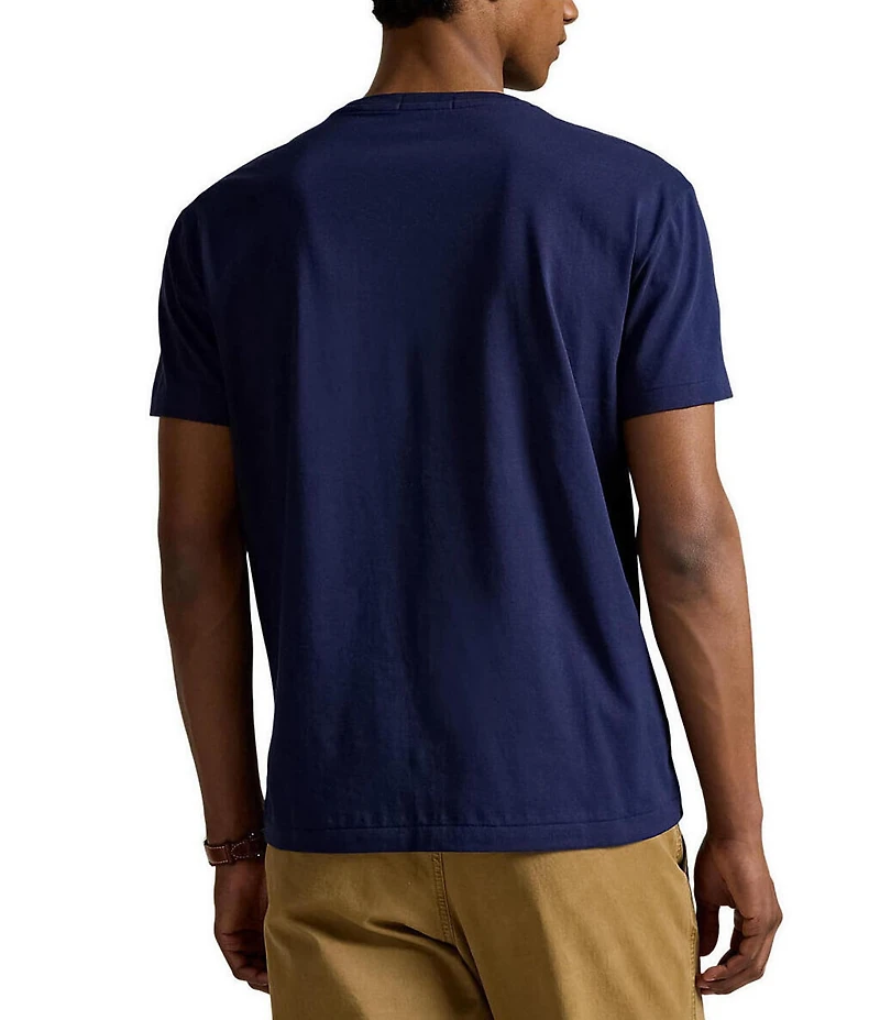 Polo Ralph Lauren Classic Fit Felt Logo Short Sleeve T-Shirt