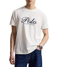 Polo Ralph Lauren Classic Fit Cursive Logo Jersey Short Sleeve T-Shirt