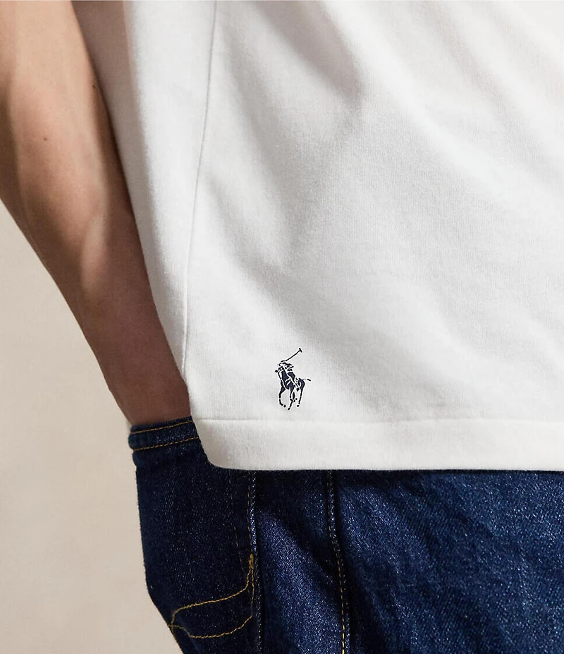 Polo Ralph Lauren Classic Fit Cursive Logo Jersey Short Sleeve T-Shirt