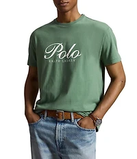 Polo Ralph Lauren Classic Fit Cursive Logo Jersey Short Sleeve T-Shirt