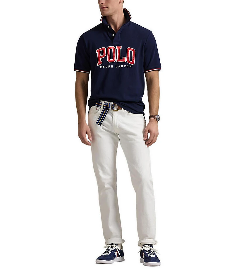 Polo Ralph Lauren Classic Fit Logo Mesh Short Sleeve Polo Shirt