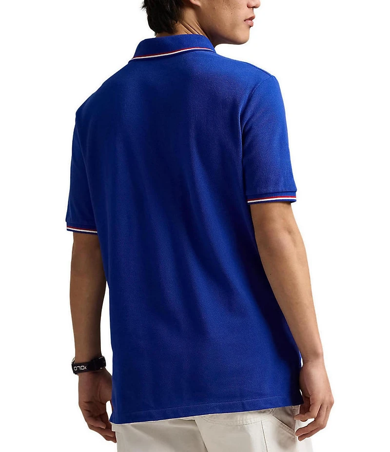 Polo Ralph Lauren Classic Fit Logo Mesh Short Sleeve Polo Shirt