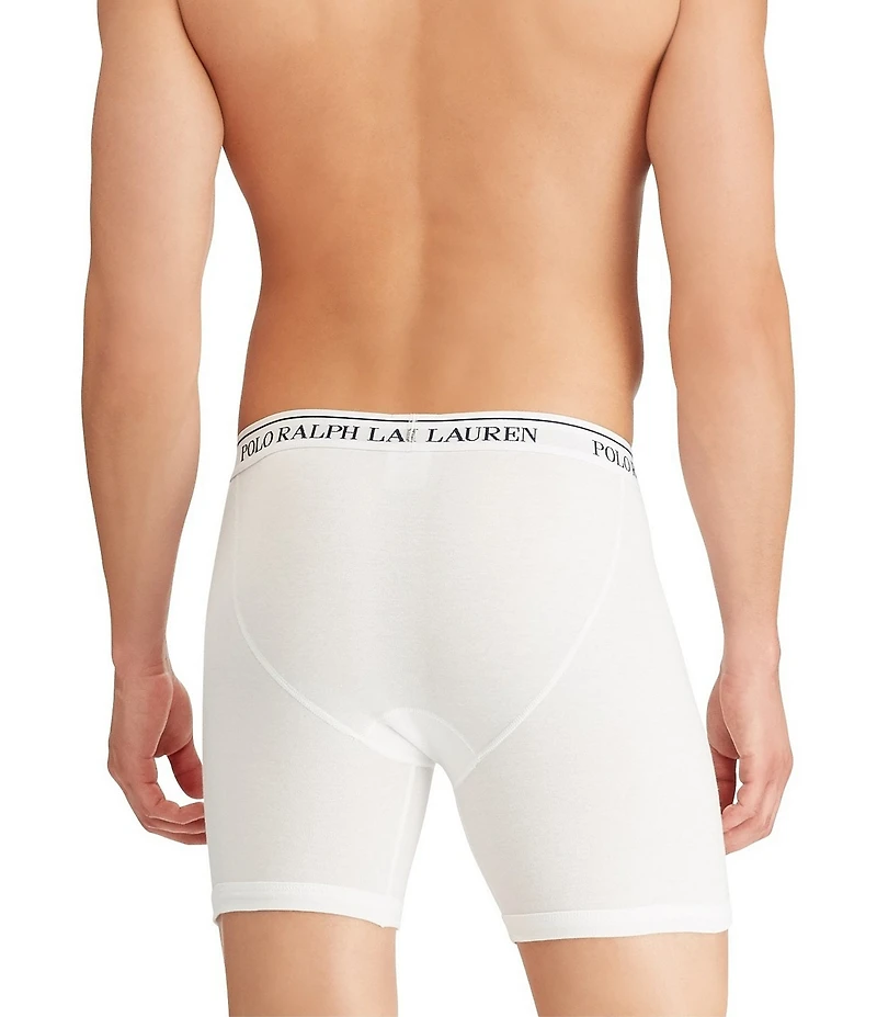 Polo Ralph Lauren Classic Fit Long Leg Boxer Briefs 3-Pack