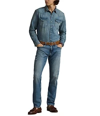Polo Ralph Lauren Classic-Fit Long-Sleeve Western Shirt