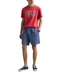 Polo Ralph Lauren Classic Fit Madras-Logo Jersey Short Sleeve T-Shirt