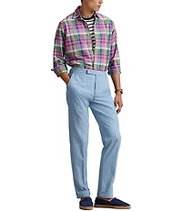 Polo Ralph Lauren Classic Fit Medium Plaid Oxford Long Sleeve Woven Shirt