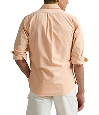 Polo Ralph Lauren Classic Fit Mineral-Dyed Oxford Long Sleeve Woven Shirt