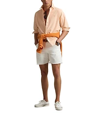 Polo Ralph Lauren Classic Fit Mineral-Dyed Oxford Long Sleeve Woven Shirt