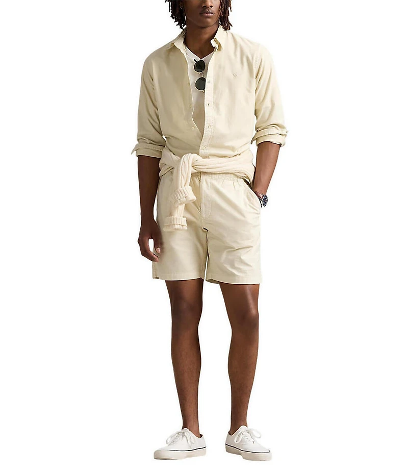 Polo Ralph Lauren Classic Fit Mineral-Dyed Oxford Long Sleeve Woven Shirt