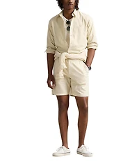 Polo Ralph Lauren Classic Fit Mineral-Dyed Oxford Long Sleeve Woven Shirt