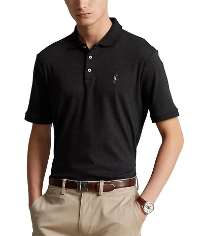 Polo Ralph Lauren Classic Fit Multi-Colored Pony Soft Cotton Polo Shirt