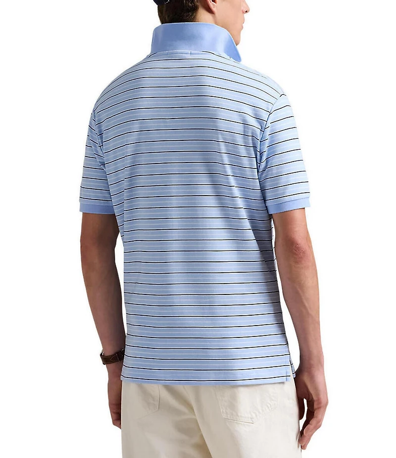 Polo Ralph Lauren Classic Fit Multi Stripe Soft Cotton Short Sleeve Polo Shirt