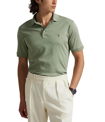 Polo Ralph Lauren Classic Fit Multicolored Pony Soft Cotton Short Sleeve Polo Shirt