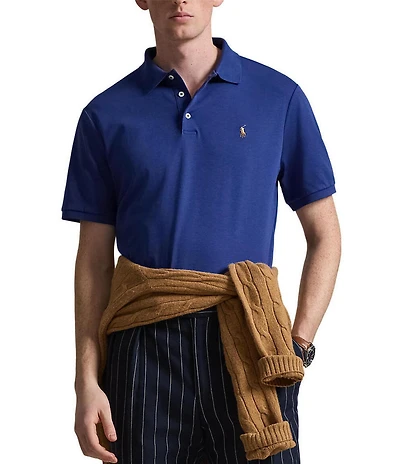 Polo Ralph Lauren Classic Fit Multicolored Pony Soft Cotton Short Sleeve Polo Shirt