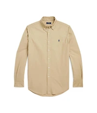 Polo Ralph Lauren Solid Classic-Fit Oxford Long-Sleeve Woven Shirt
