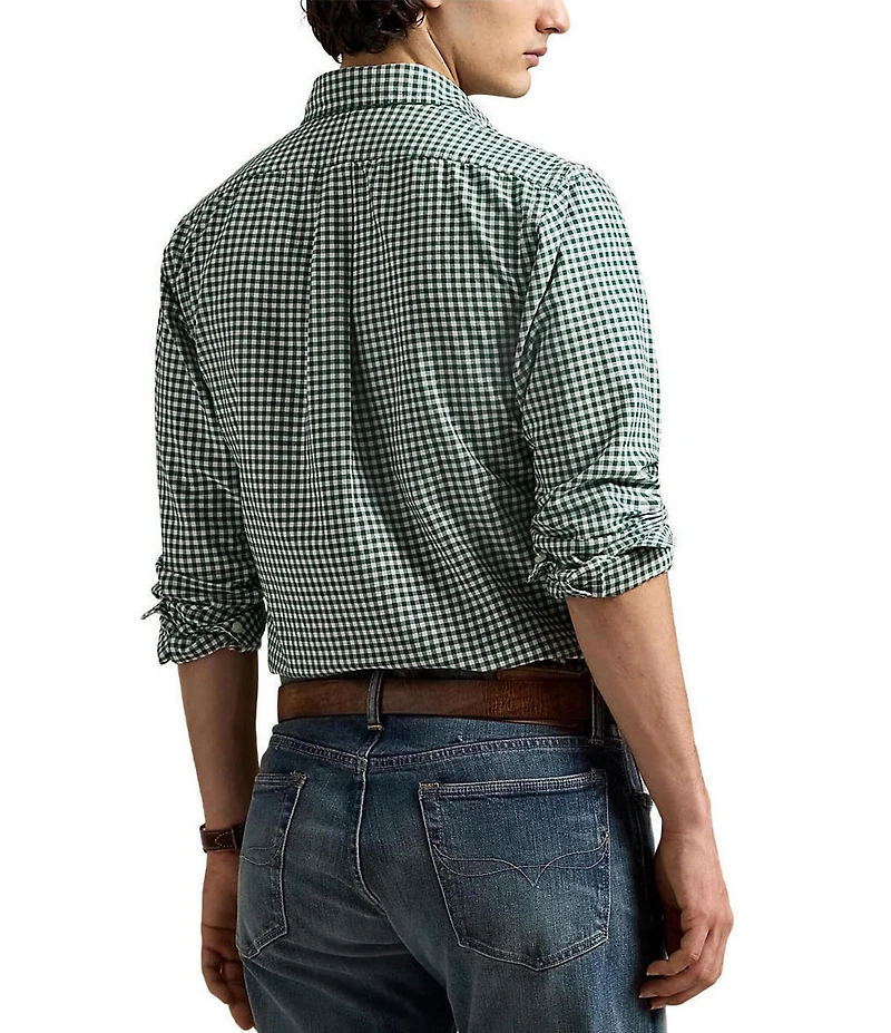 Polo Ralph Lauren Classic Fit Oxford Pine Long Sleeve Woven Shirt
