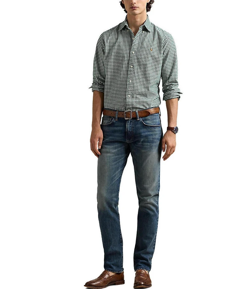 Polo Ralph Lauren Classic Fit Oxford Pine Long Sleeve Woven Shirt