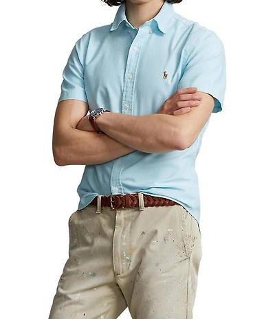 Polo Ralph Lauren Classic Fit Oxford Short Sleeve Woven Shirt