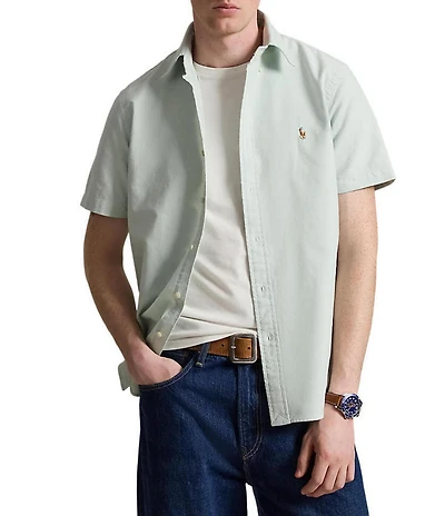Polo Ralph Lauren Classic Fit Oxford Short Sleeve Woven Shirt