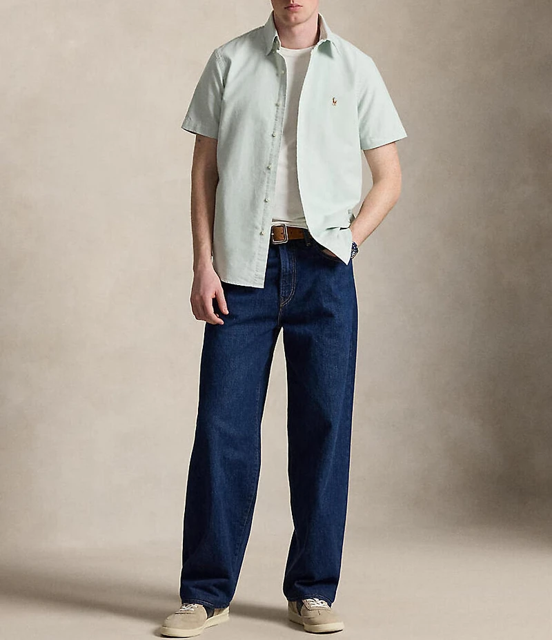 Polo Ralph Lauren Classic Fit Oxford Short Sleeve Woven Shirt