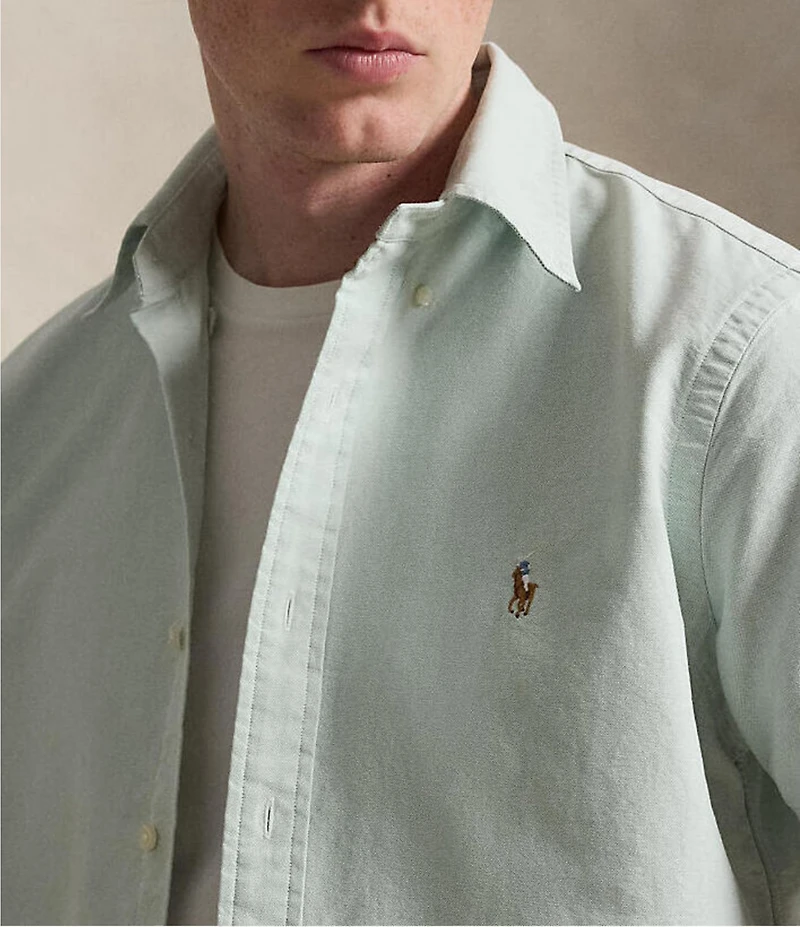 Polo Ralph Lauren Classic Fit Oxford Short Sleeve Woven Shirt
