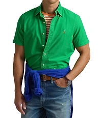 Polo Ralph Lauren Classic Fit Oxford Short Sleeve Woven Shirt