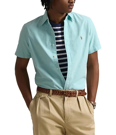 Polo Ralph Lauren Classic Fit Oxford Short Sleeve Woven Shirt